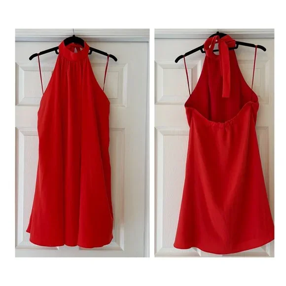 open lace back dress Cynthia Steffe